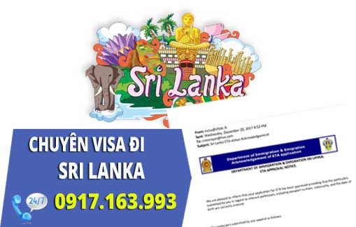TPHCM - Dịch vụ làm visa đi Sri Lanka tại TPHCM giá rẻ nhất