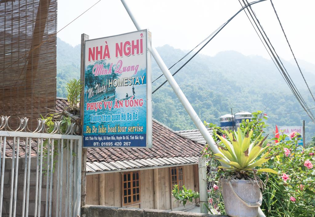 nhà nghỉ hồ ba bể