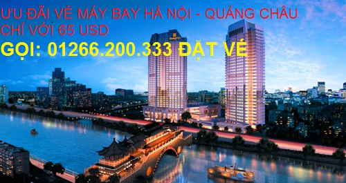 Vietnam Airlines khuyến mại vé máy bay Hà Nội – Quảng Châu