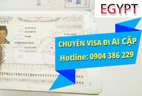 Hướng dẫn hồ sơ xin visa đi Ai Cập, visa đi Ai Cập