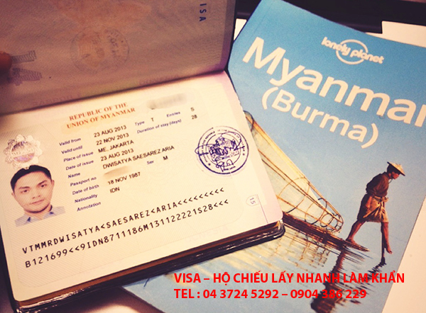 Tư vấn thủ tục xin visa đi Myanmar